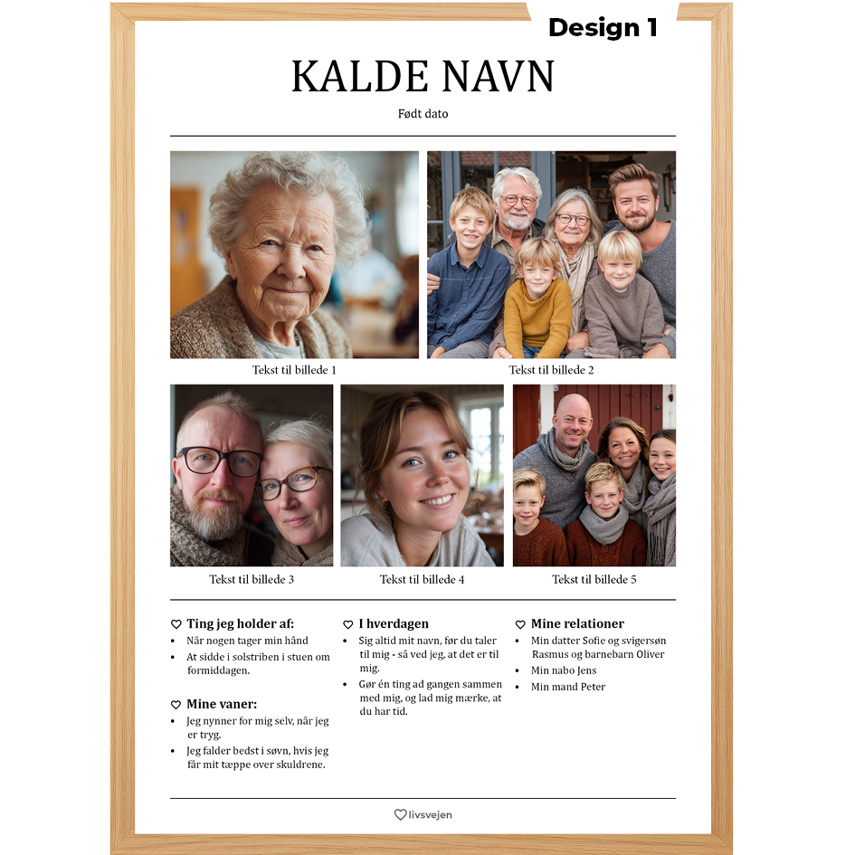 Livsplakat design 1