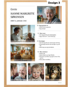 Livsplakat - design 3